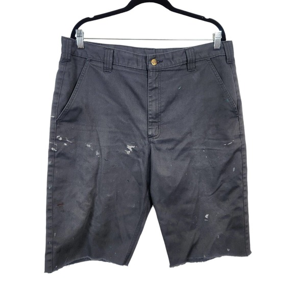 Carhartt Other - Carhartt Grey Chino Khaki Cut Off Shorts